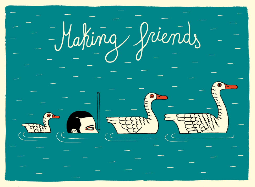 Making friends